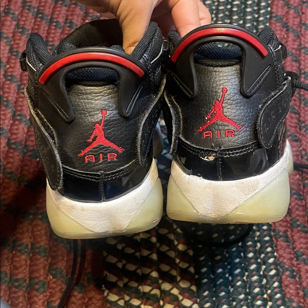 Air Jordan Black 6 Rings Youth‎ Jordans Size 4Y